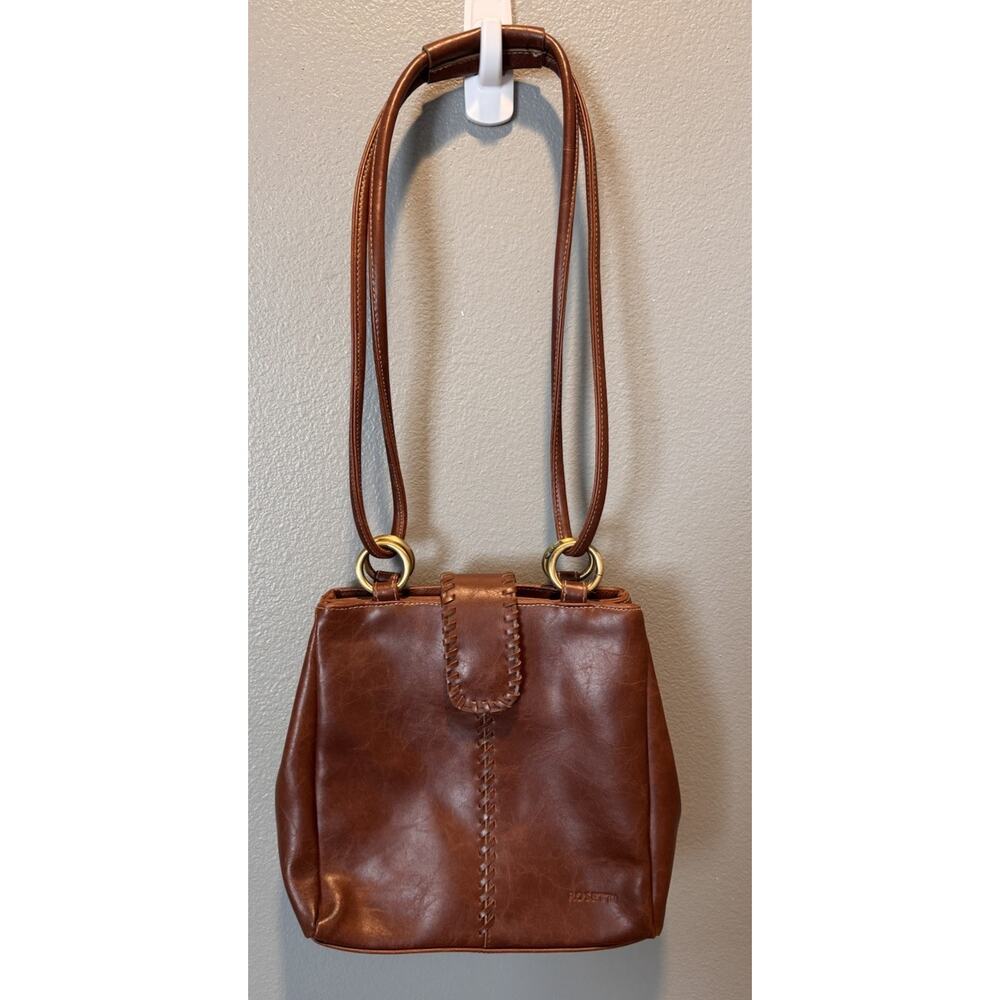 Rosetti Women's Brown Faux Leather Shoulder Bag